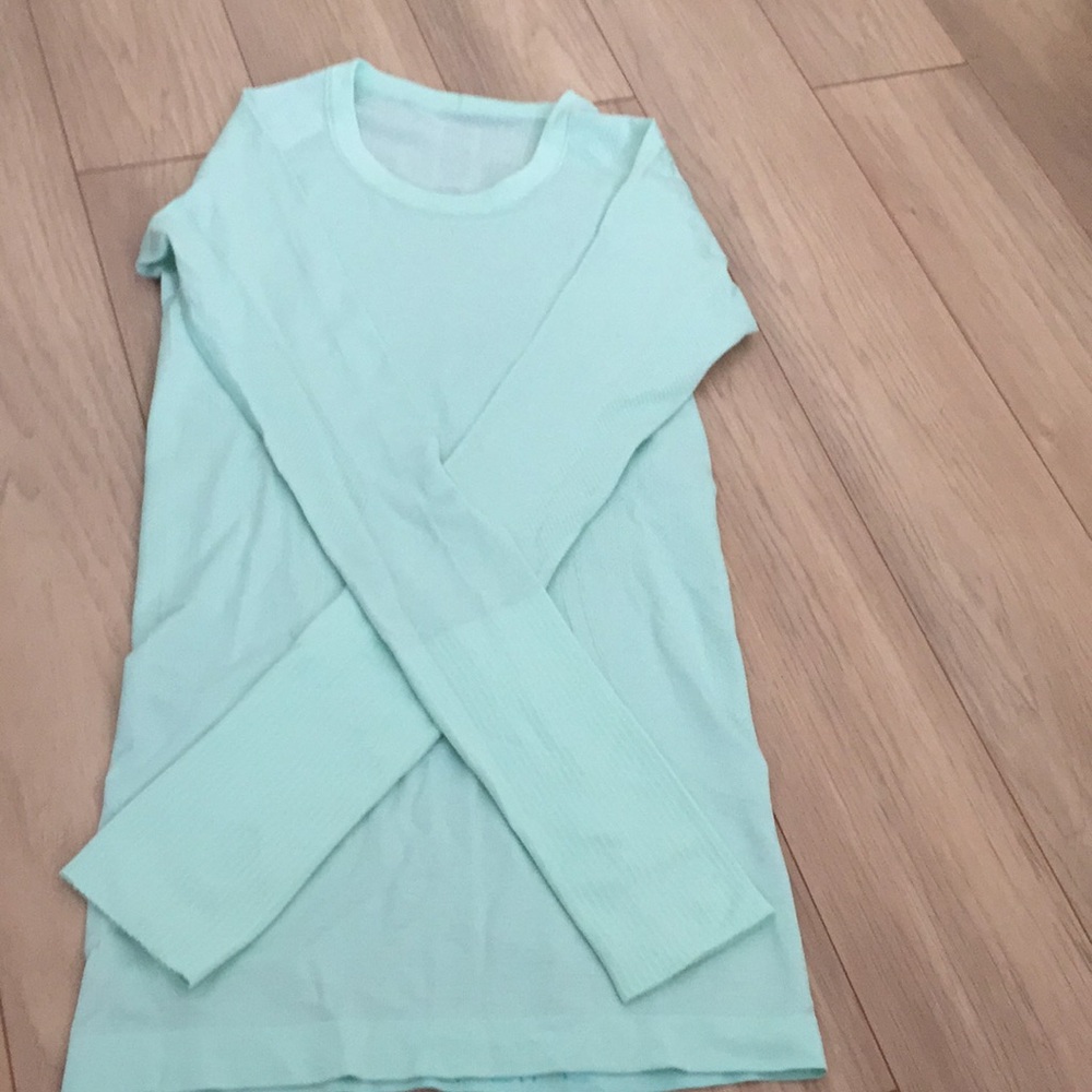 Lululemon Mint Swiftly Long Sleeve